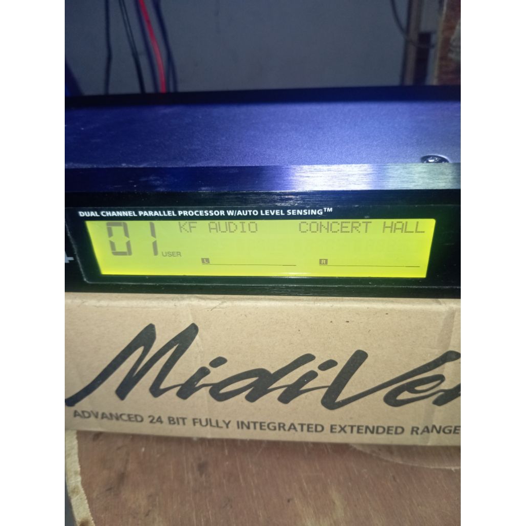 Efek alesis midiverb 4 Baru beli tidak cocok