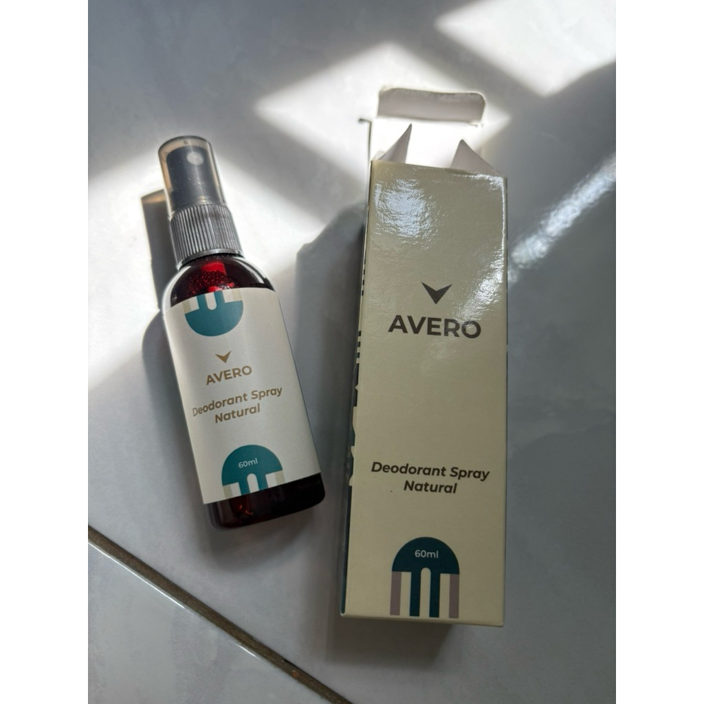 avero deodorant spray natural prelove