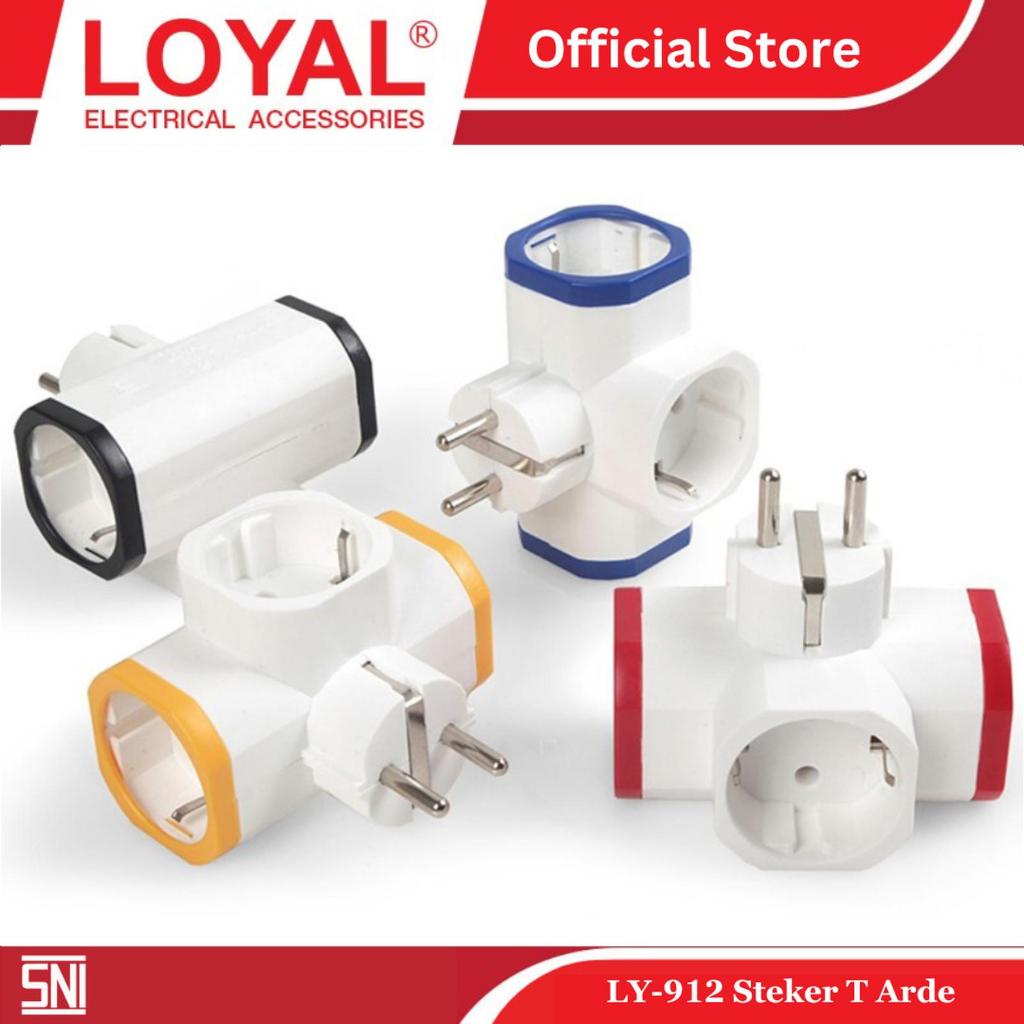 Loyal Steker T Arde Colokan Kaki 3 LY-912