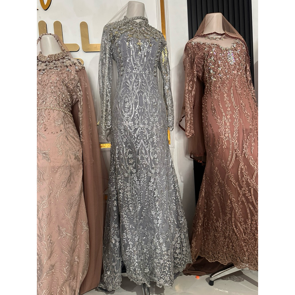 kebaya pengantin preloved