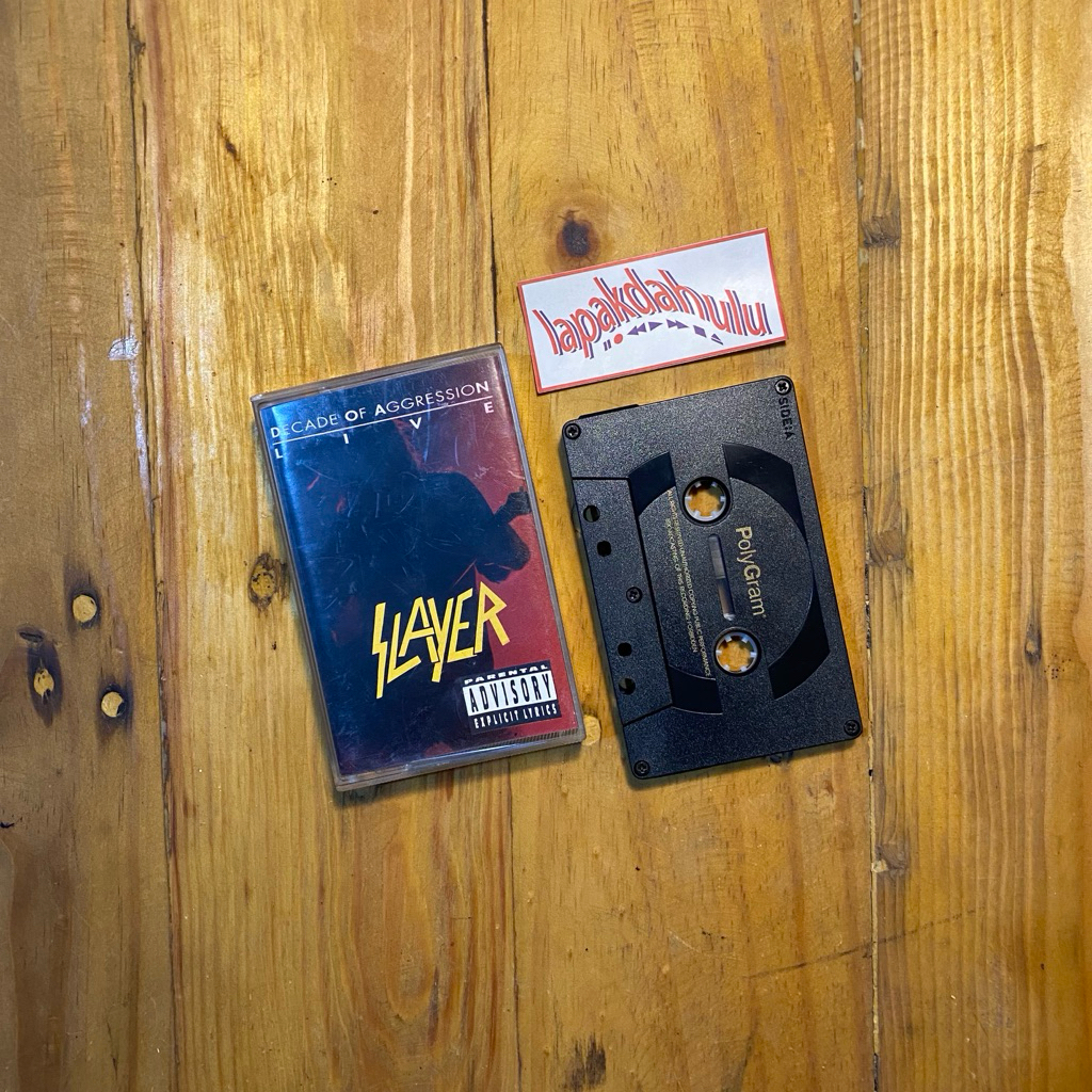 Kaset Pita Slayer - Decade of Aggresion Kaset 2