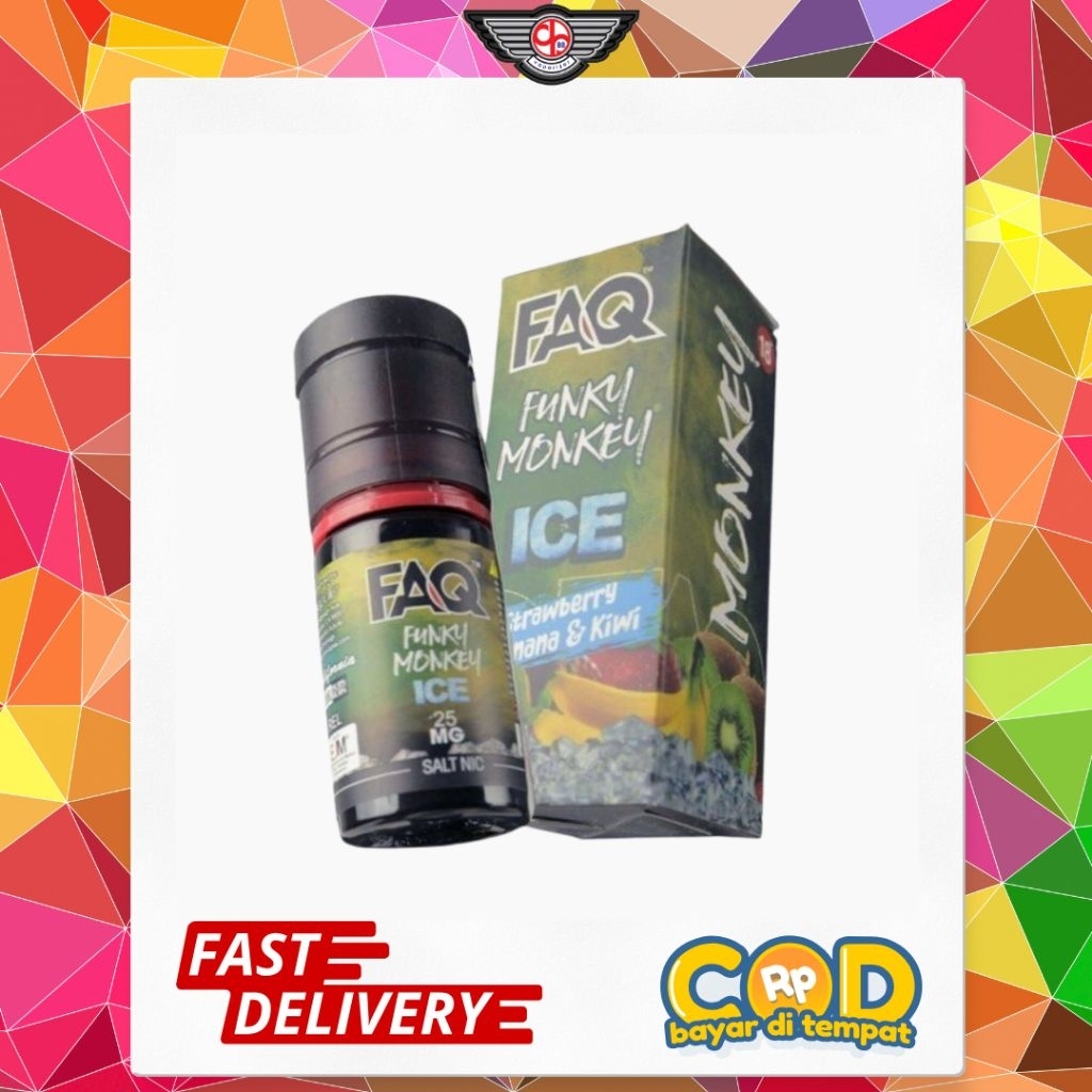 EJM FUNKY MONKEY ICE SALTNIC 25MG 30ML
