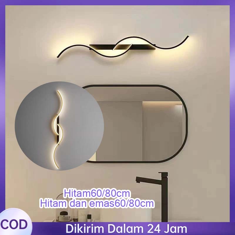 LED Wall Light Lampu Dinding Minimalis Untuk Kamar Tidur Lampu Hias Aesthetic Ruang Tamu Penerangan