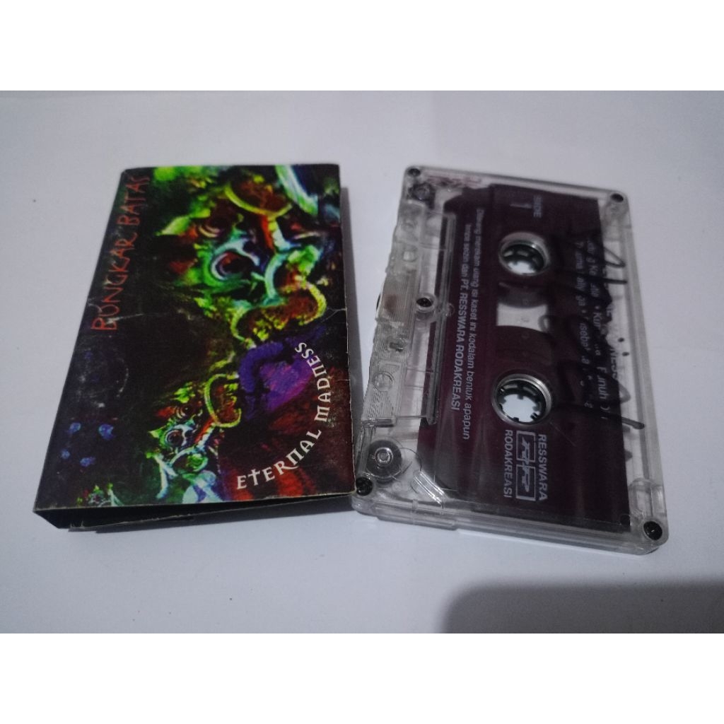 kaset eternal madness - bongkar batas ( death metal etnic Bali)