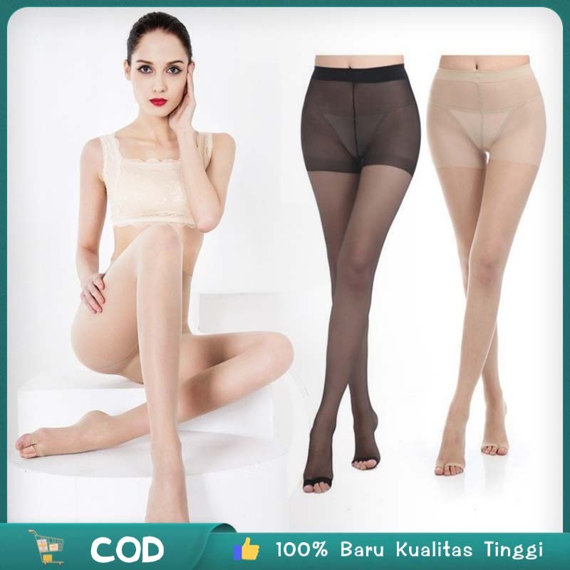 Stoking Wanita Stocking Hitam Terbuka Stoking Jari Terbuka Pantyhose Stocking