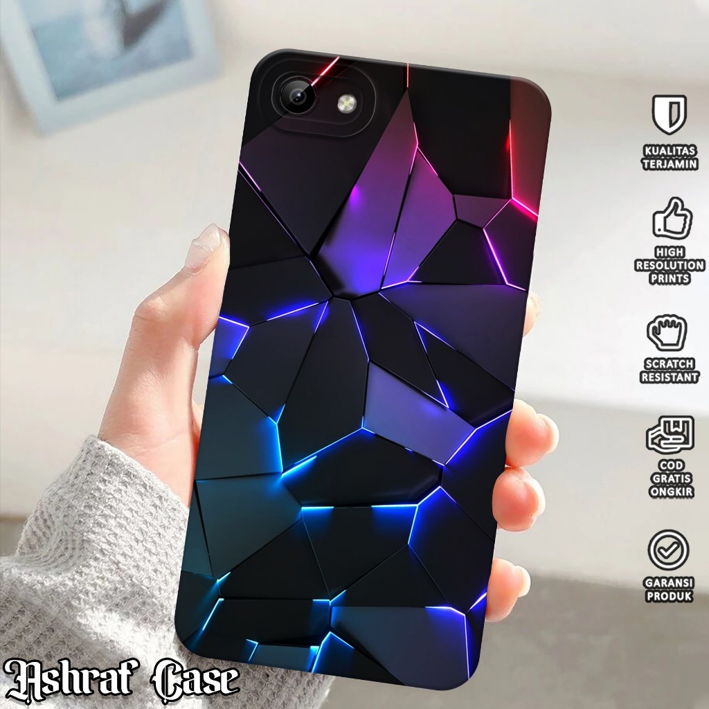 Softcase Premium For Vivo 1808 [ AM11 ] - Case Terbaru - Silicon Cassing Hp Wanita / Pria - Softcase