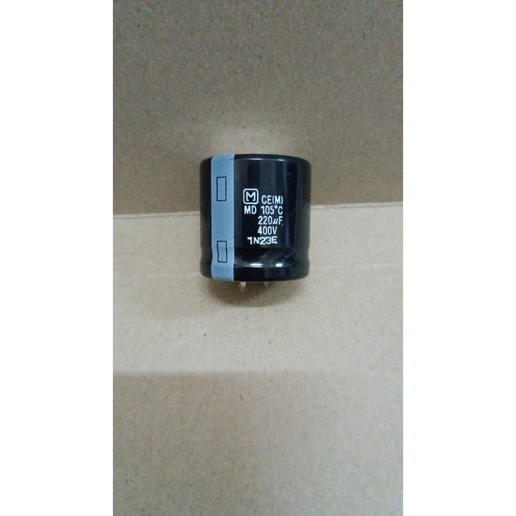 6227 kapasitor elco 220uf 220 uf 400v 400volt 400 volt panasonic