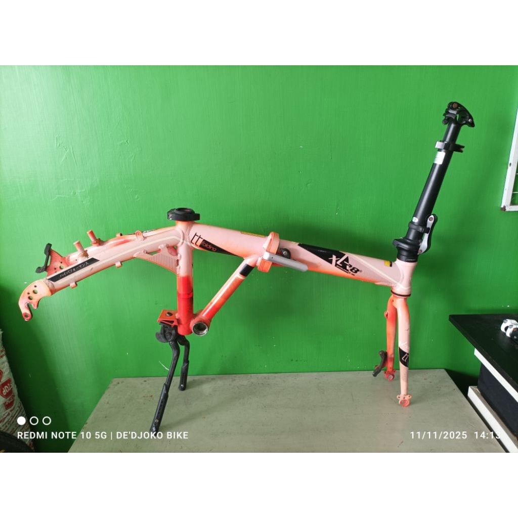 Frame Sely Folding Bike XLR8