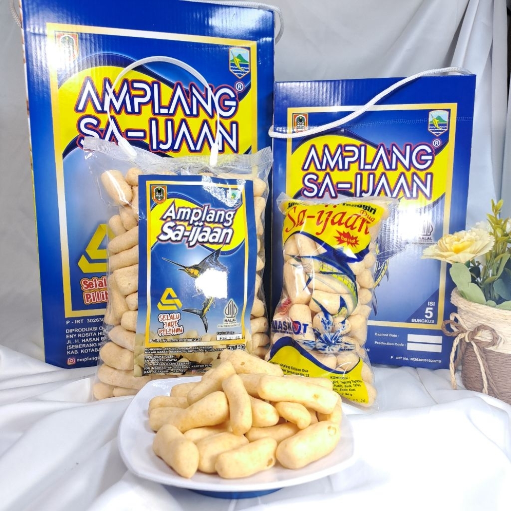 AMPLANG SAIJAAN | AMPLANG IKAN TENGGIRI SAIJAAN