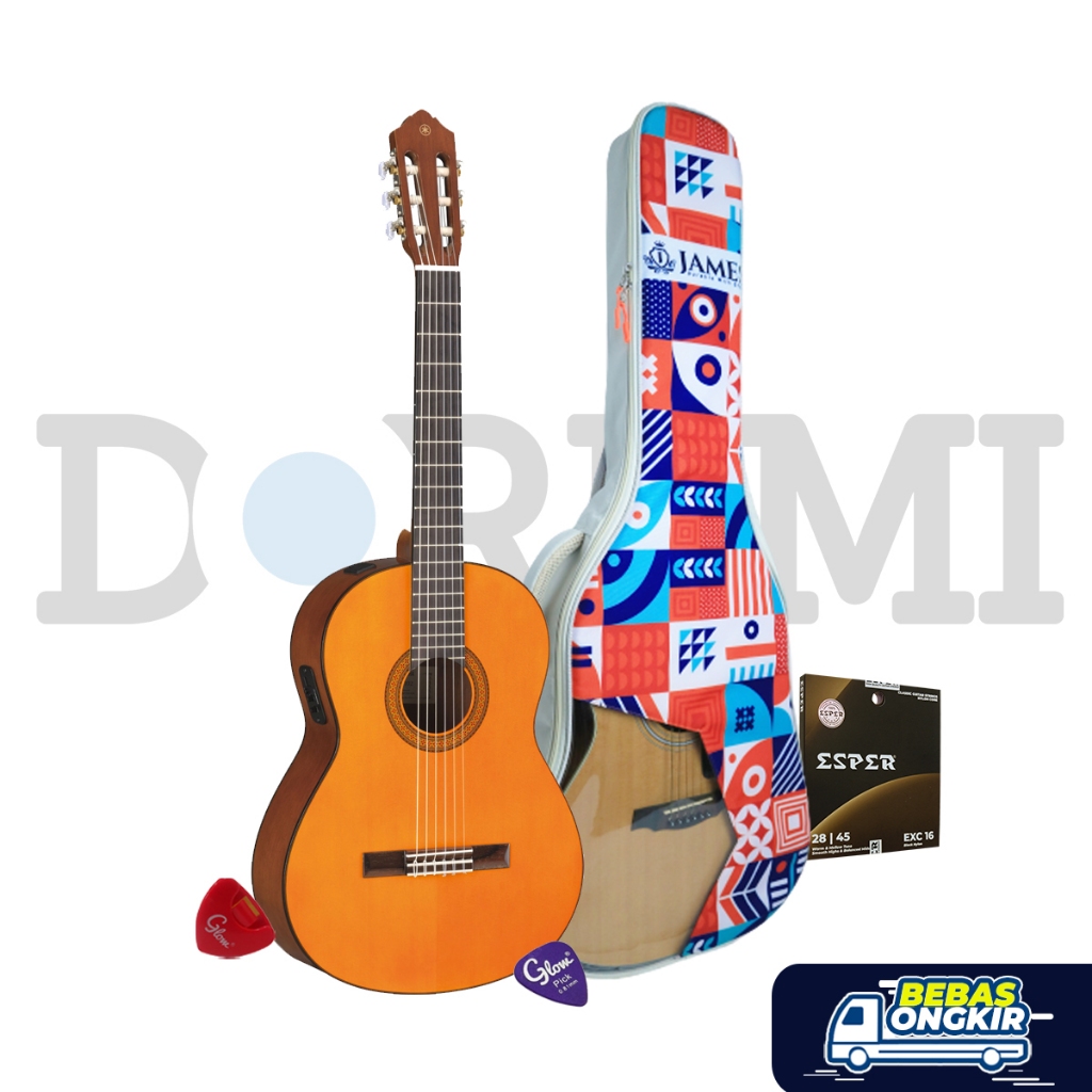 Paket Trendy Yamaha Classic Guitar CGX102 / CGX-102 / CGX 102