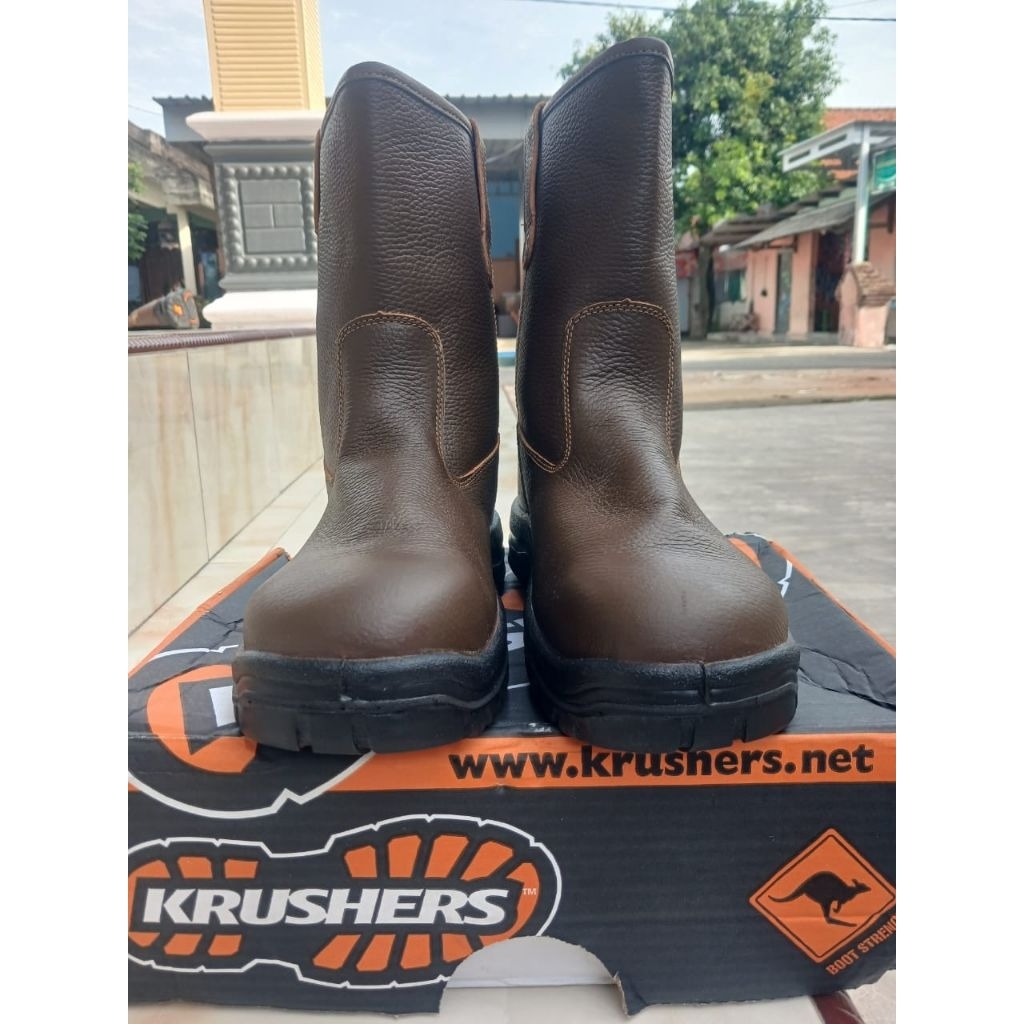 sepatu safety Krushers texas ukuran 46