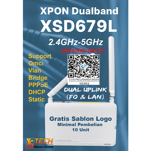 [POSTEL] Modem XPON PLUS XSD679L DUAL-BAND