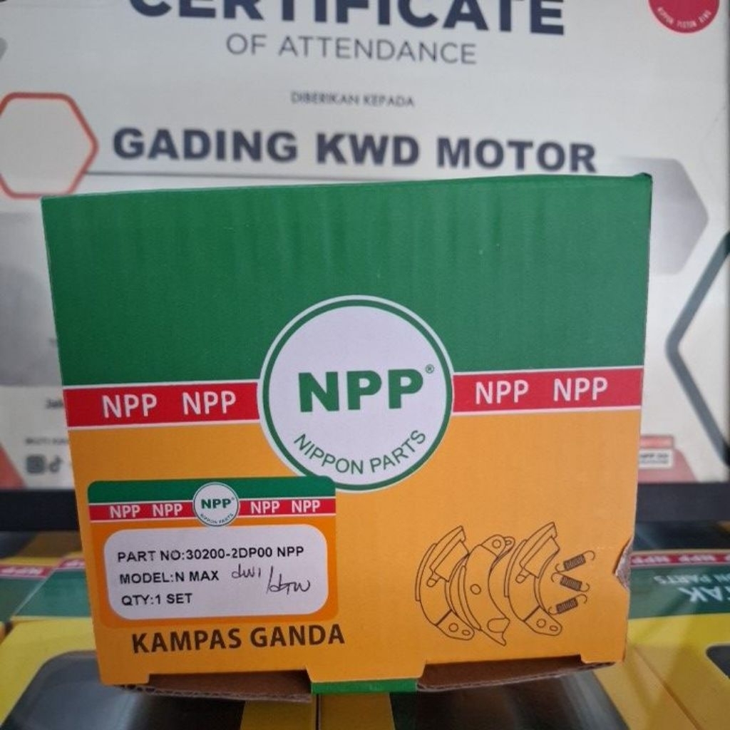 Kampas Ganda Kopling Nmax Aerox NPP original