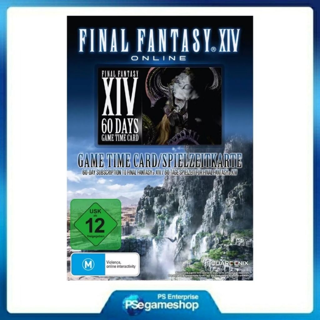 Game PC Final Fantasy XIV - A Realm Reborn 60 Day Time Card