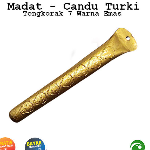 Madat Candu Turki tengkorak 7 Asli ( MERAH,GOLD,PERAK)