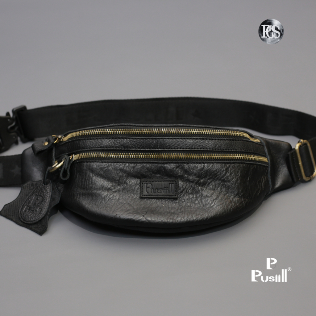 Pusiill Waistbag Full Kulit Sapi Asli | Tas Slempang Full Kulit Sapi Asli Eksklusif Pusiill F5.1