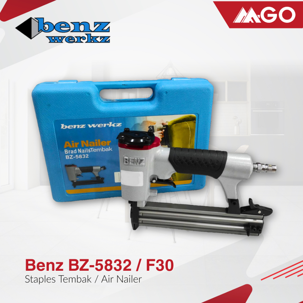 BENZ BZ-5830 Staples Angin F30 MO (Paku Lurus)
