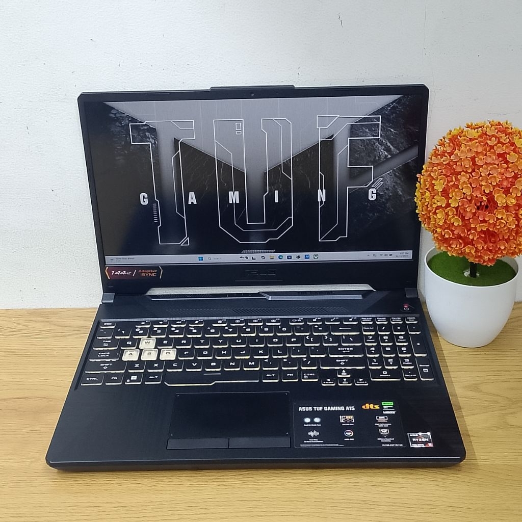 Laptop Second ASUS TUF A15 FA506NF Amd Ryzen 5 7535HS Vga Nvidia GeForce RTX 2050 (Vram 4GB) Ram16GB