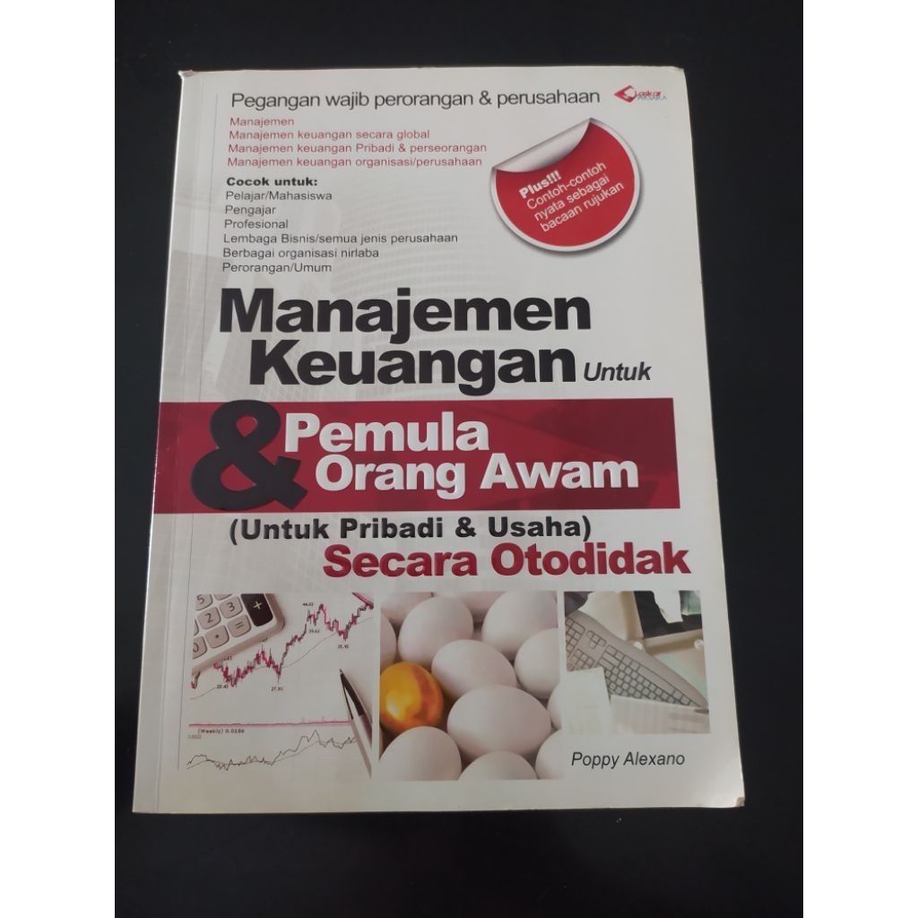 Buku Managemen Keuangan untuk Pemula dan Orang Awam Poppy Alexano