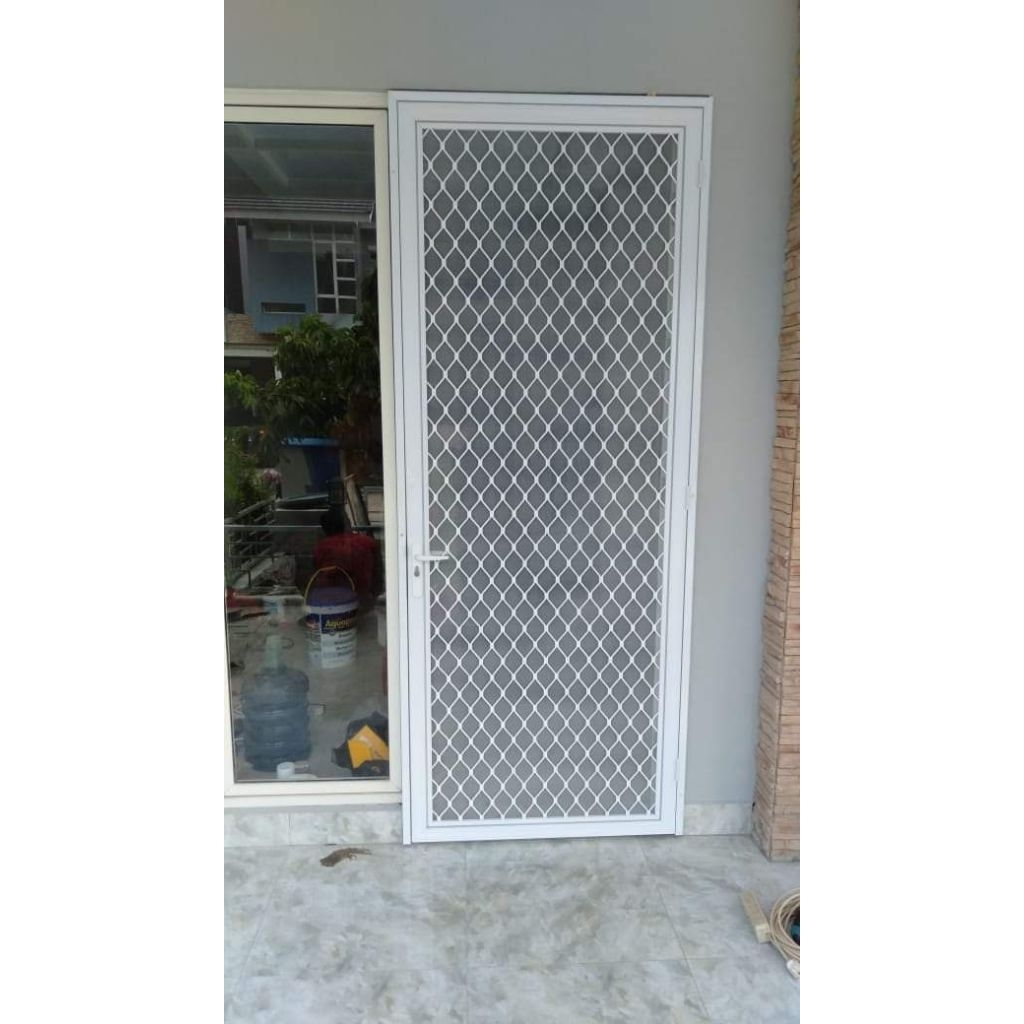 Pintu Kawat Nyamuk/Pintu expanda alumunium