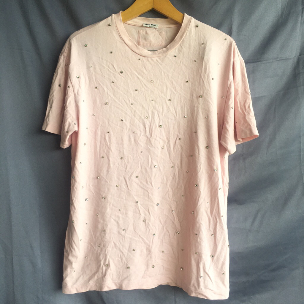 Preloved kaos miu miu