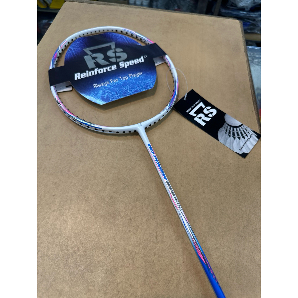 RAKET BADMINTON RS ISO POWER 555 EVO KOMPLIT