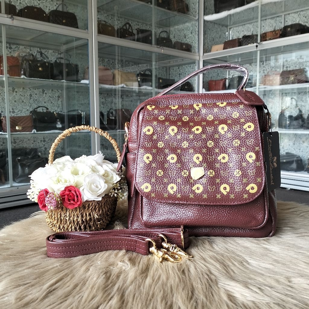 Tas papillon k3447 warna hitam, kopi, maroon, asem, cokoren, navy,krem, peach,pink muda, BW