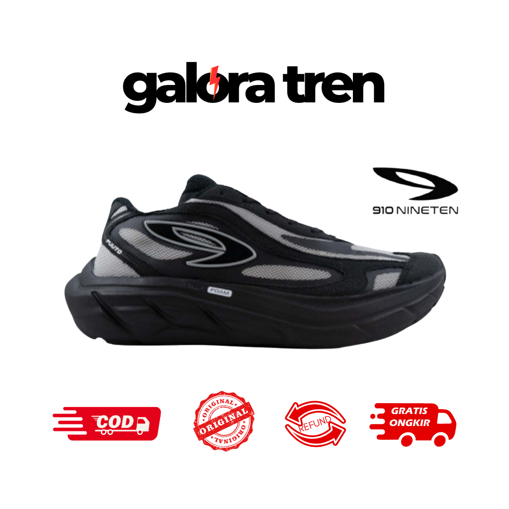 910 FUUTO HERITAGE DARKNIGHT - Sepatu Lari / Fuuto Heritage Darknight 910 Nineten