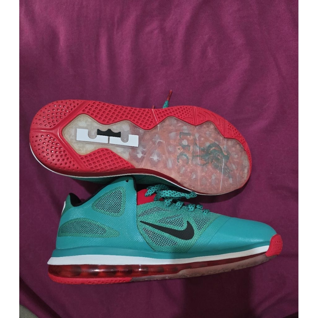 NIKE Lebron 9 Low Reverse Liverpool Green Rare