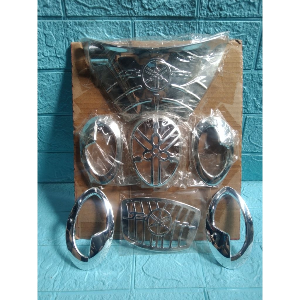 Garnish emblem depan Fino karbu & garnish sein Fino garnish stoplamp Fino/emblem body Fino Thailand 