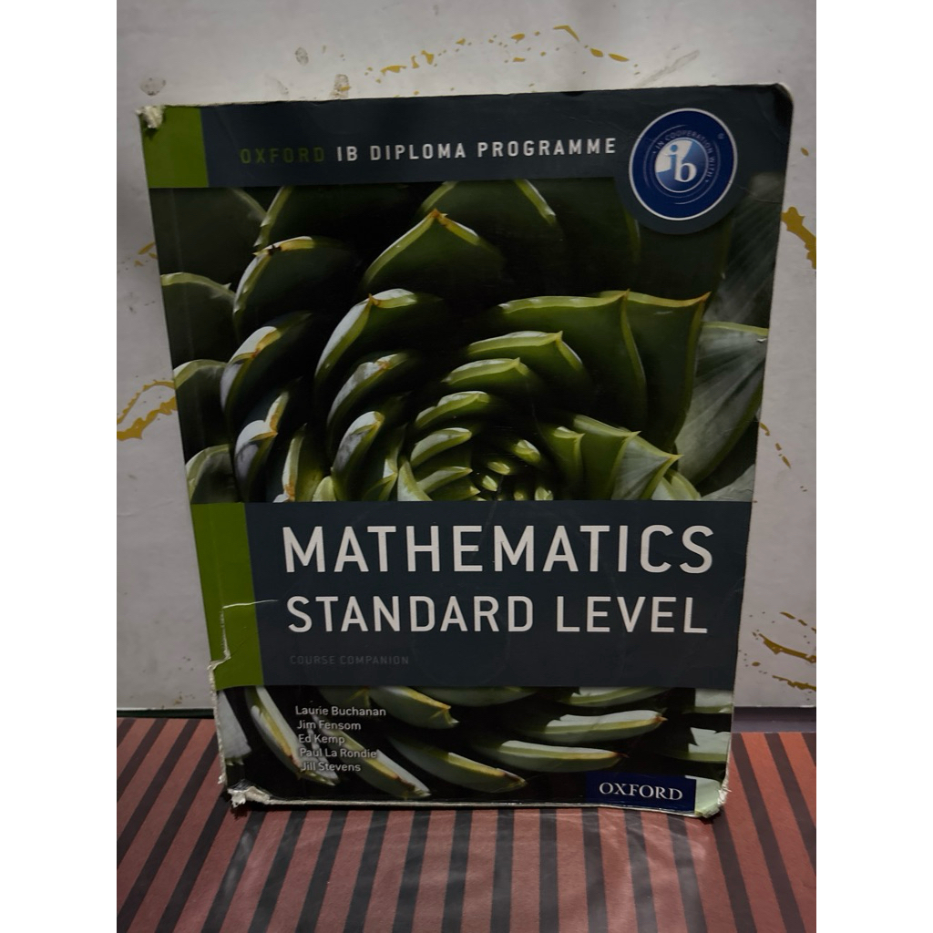 oxford ib diploma programme mathematics standard level