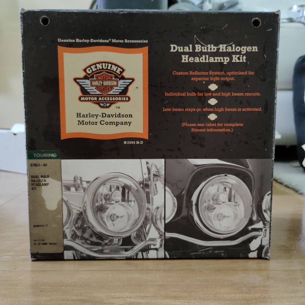 HEADLAMP LED Daymaker 7 inch GENUINE original second Harley davidson