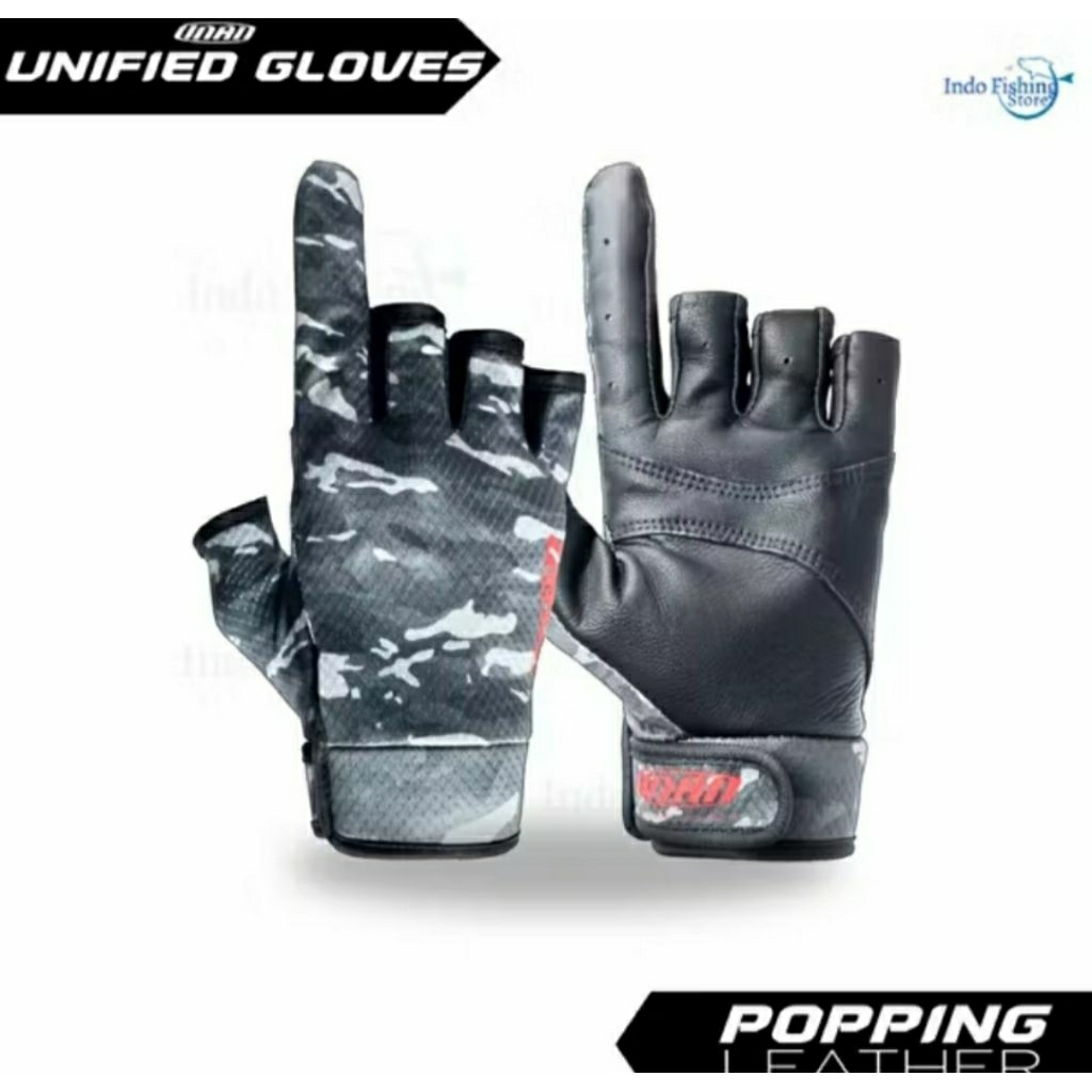 Glove Sarung Tangan Mancing Unified Angler Jigging Popping Multi Purpose