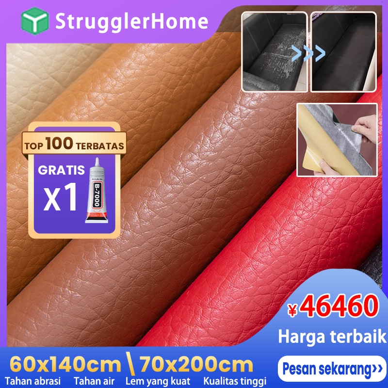 [Lem kuat] sticker sofa bahan kulit sticker kulit sofa leather repair kulit kursi tas jok mobil tas 
