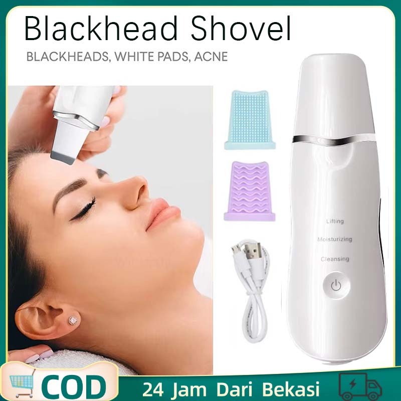 Alat Facial Wajah Ultrasonic Facial Alat Pembersih Muka Facial Alat Pencuci Muka Elektrik