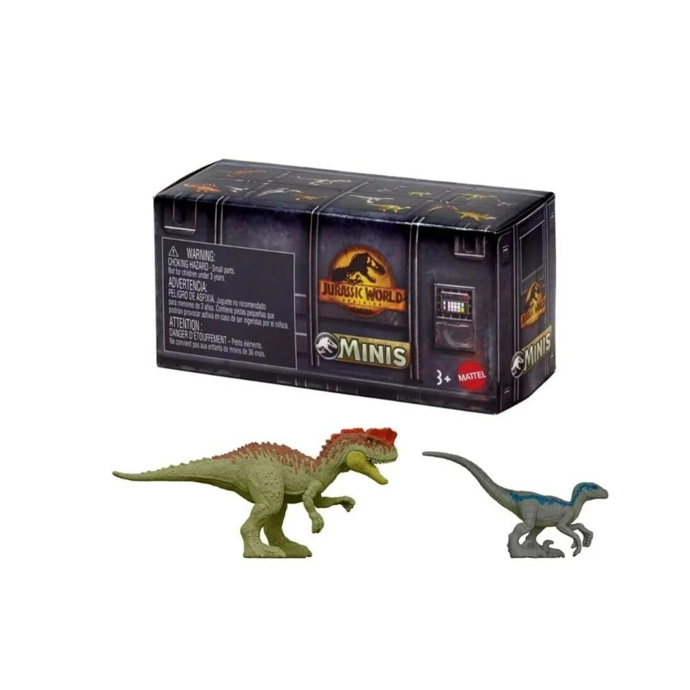 Mattel - Jurassic World Dominion Mystery Mini Figures - BLIND BOXES [5 Pack Lot]