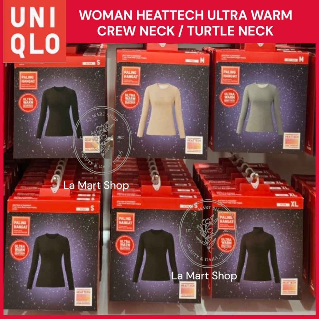(READY STOCK) - UNIQLO HEATTECH Ultra Warm - Dalaman Uniqlo Ultra Warm Heat Tech - Long john wanita 