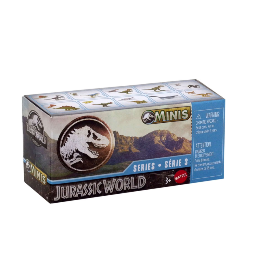 Jurassic World MINIS 2024 Series 3 Mystery Box (24 Packs)