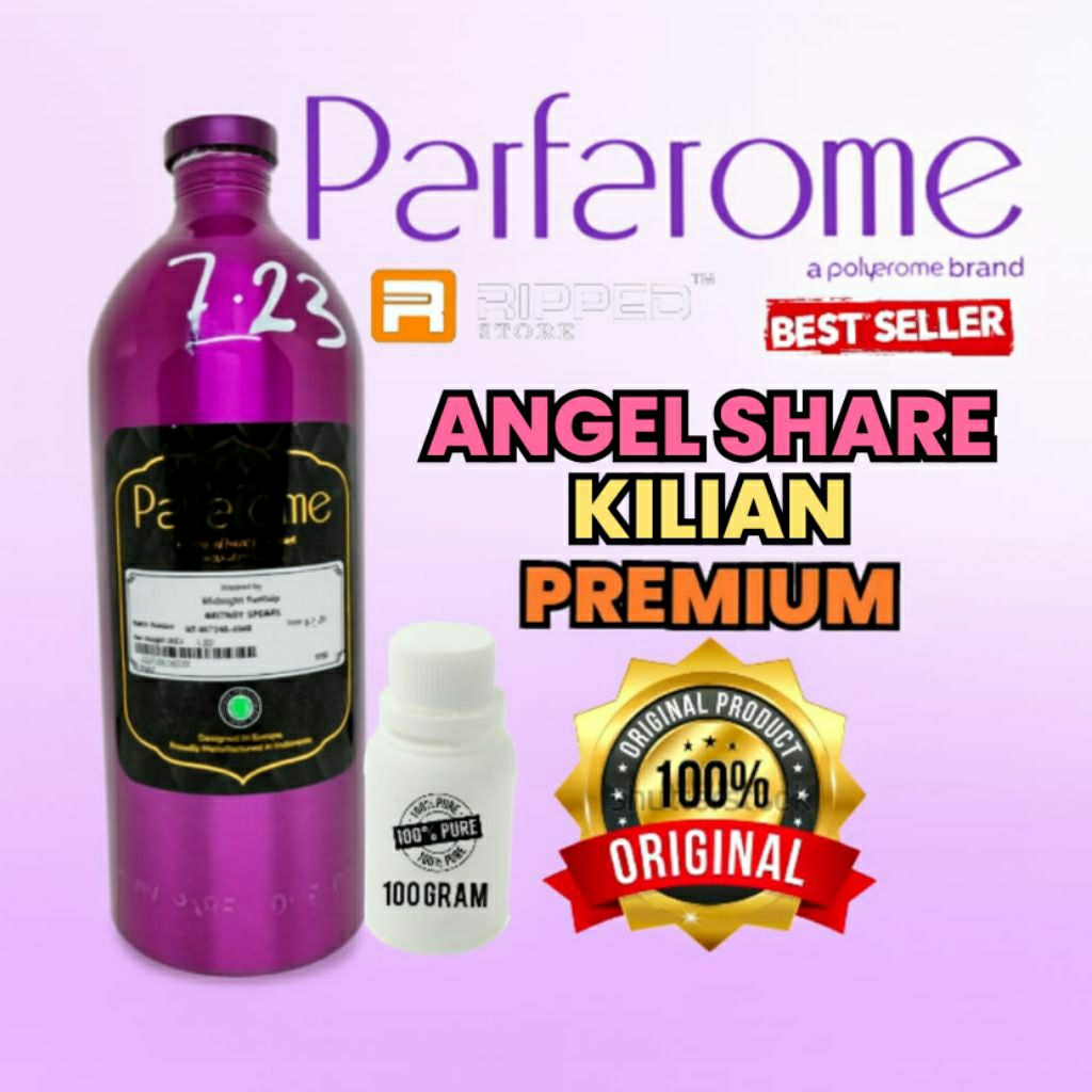 100ml Bibit Parfum Murni Angel Share Kilian Premium Original Parfarome