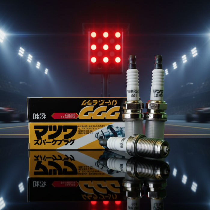 Busi Mobil | Spark Plug Matsuwa VBKR6ES (4 pcs) untuk Feroza Rocky Taruna Lancer Eterna