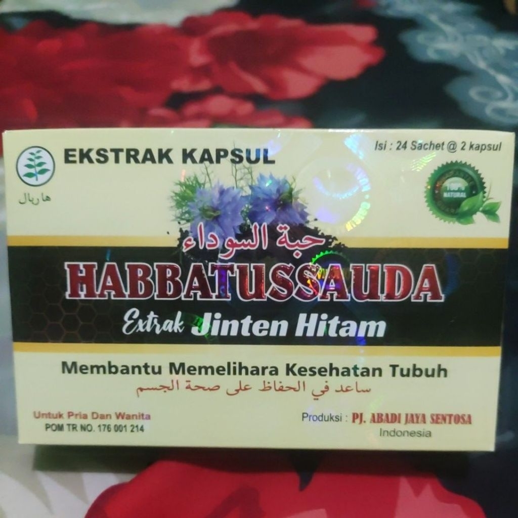 Ekstrak Kapsul Habbatussauda Jinten Hitam original