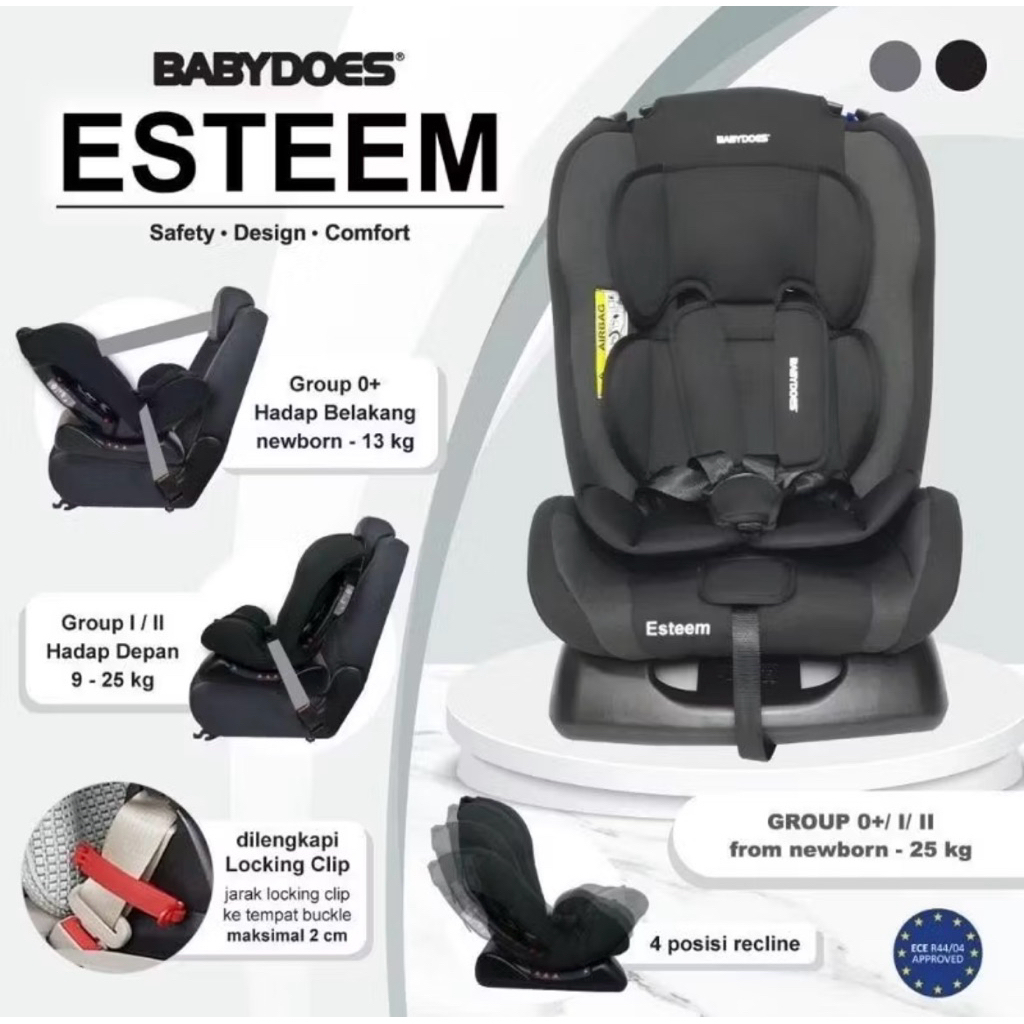 PRELOVED CARSEAT BABYDOES ESTEEM