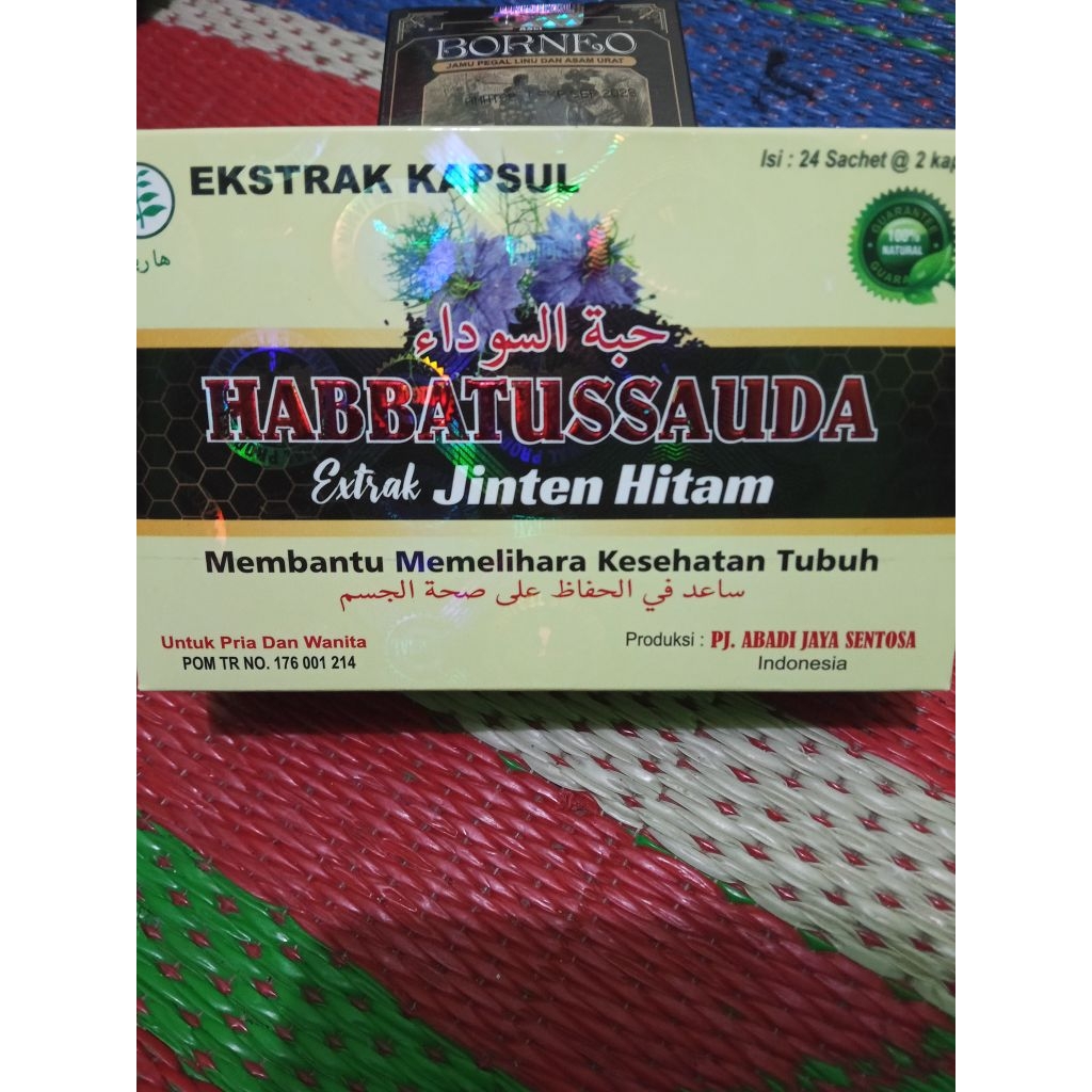 Extrak kapsul Habbatussauda jinten hitam