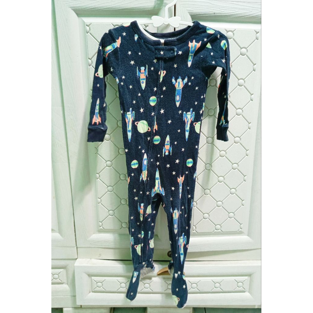 Preloved sleepsuit Carters baby