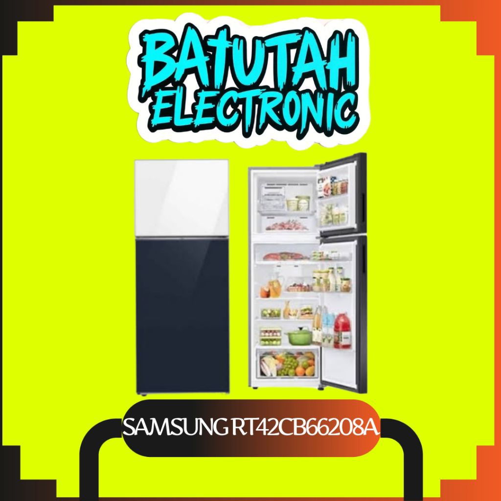SAMSUNG BESPOKE KULKAS 2 PINTU BESAR REFRIGERATOR RT42CB66208A