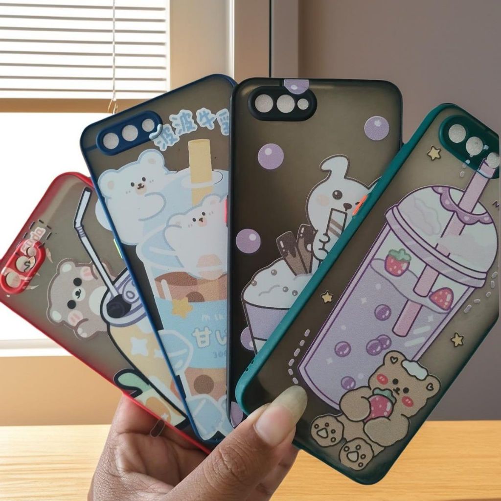 Promo Cuci Gudang Case Oppo A5s/A7/A12/F9G Motif Karakter lucu / unik - Case Terlaris
