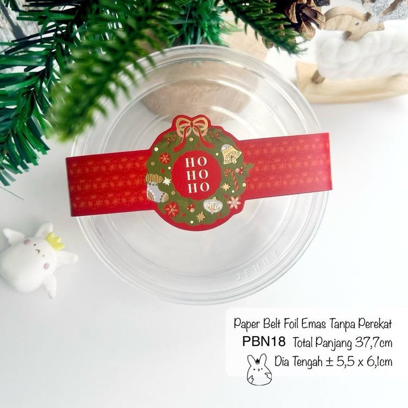 Paper Belt Natal PBN Sleeve Segel Christmas Box | PBN