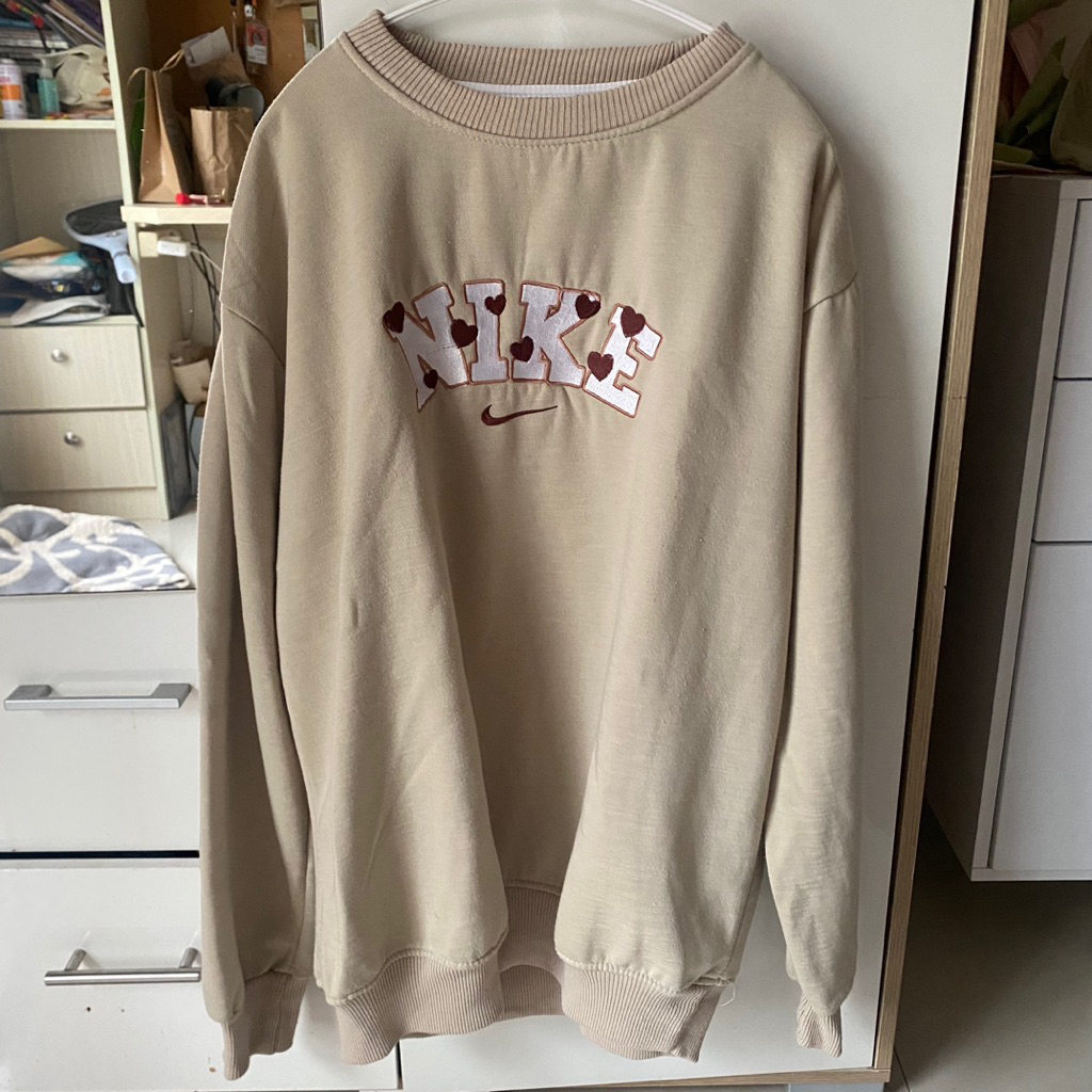 Nike Cream Sweater Vintage Preloved