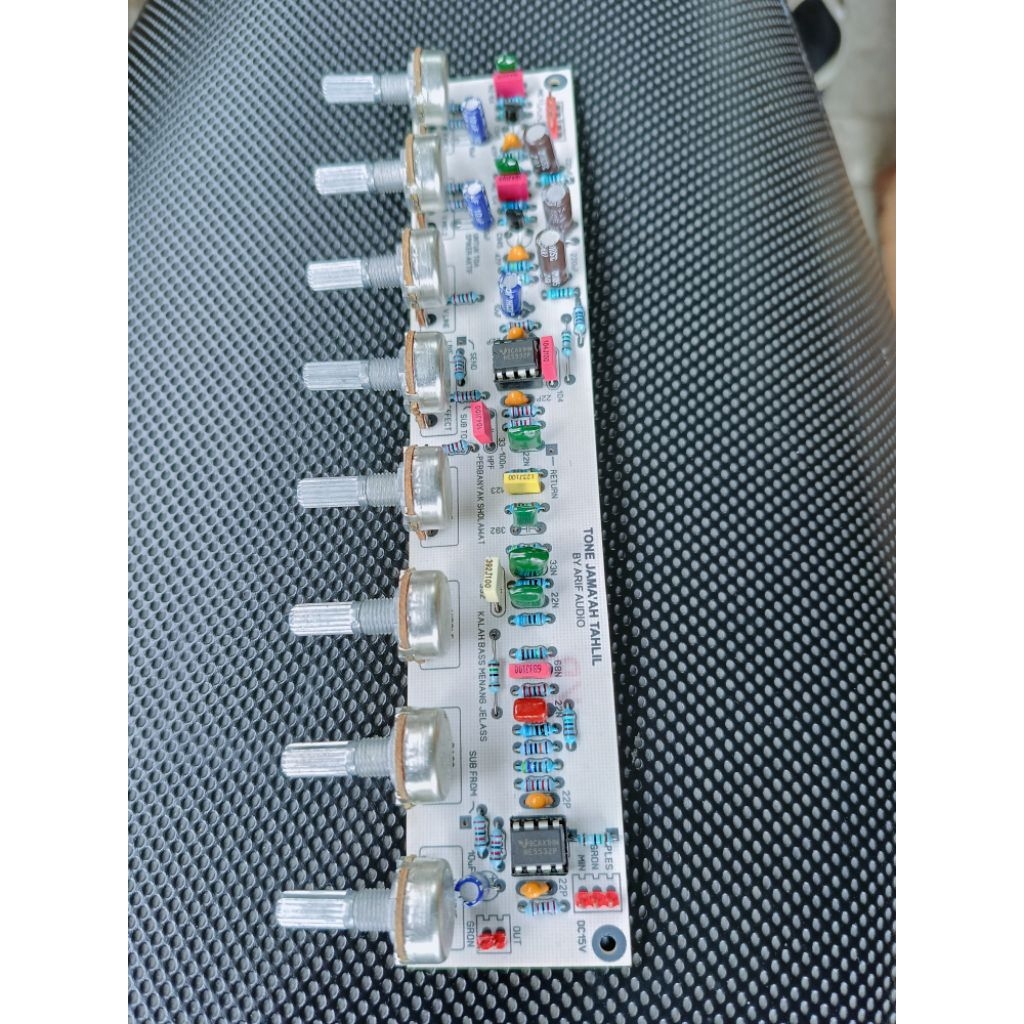 Tc jama'ah tahlil / tc toa corong / tc karaoke 2 mic ples tone control joss