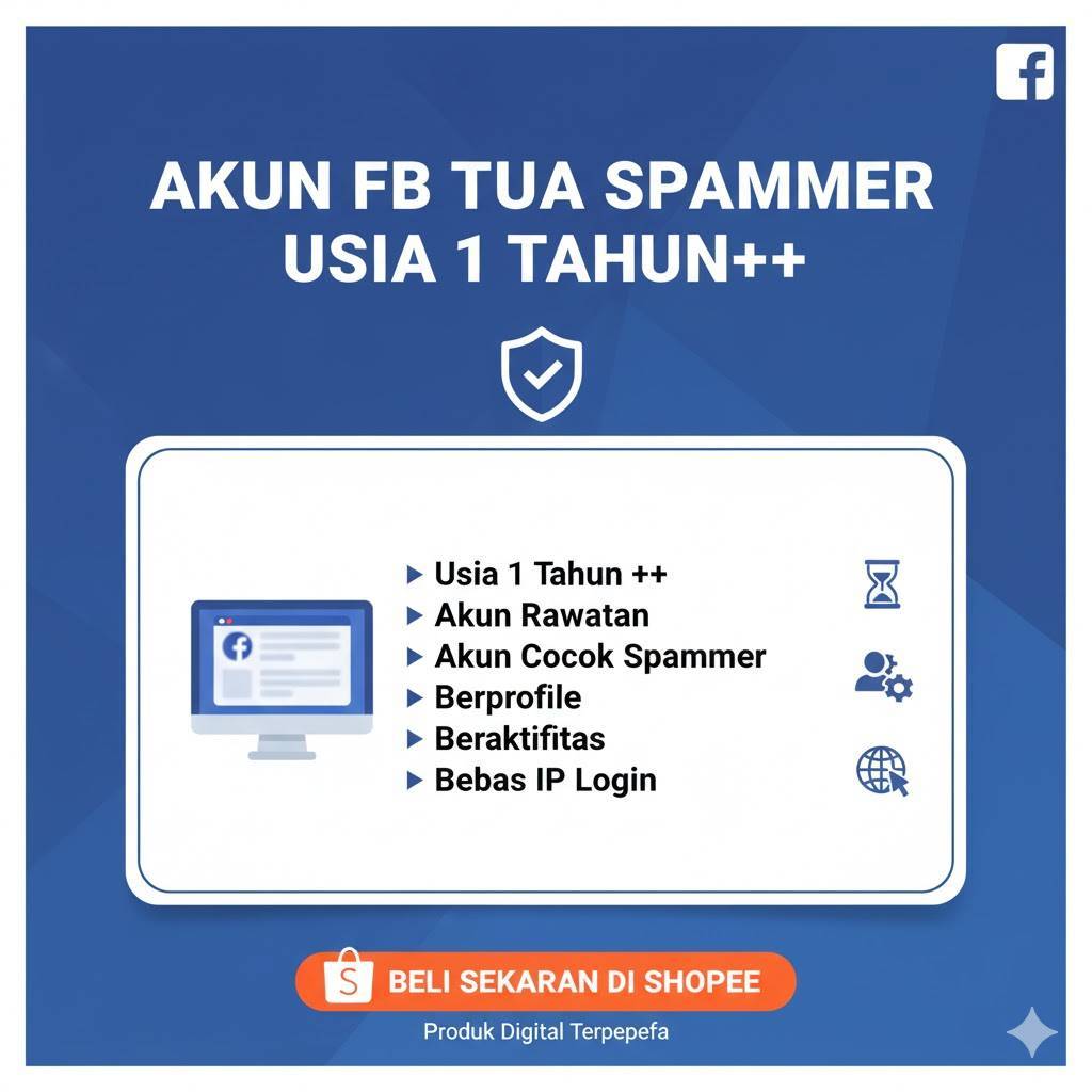 Akun FB Old / FB Tua Rawatan A2F OFF